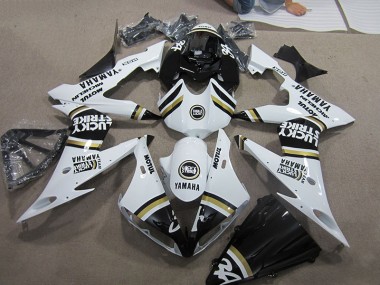 Affordable 2004-2006 Black White Lucky Strike Yamaha YZF R1 Motorcyle Fairings Canada