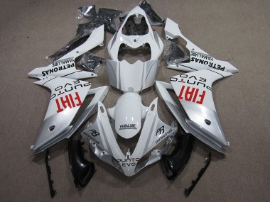 Affordable 2007-2008 White Fiat Yamaha YZF R1 Bike Fairings Canada