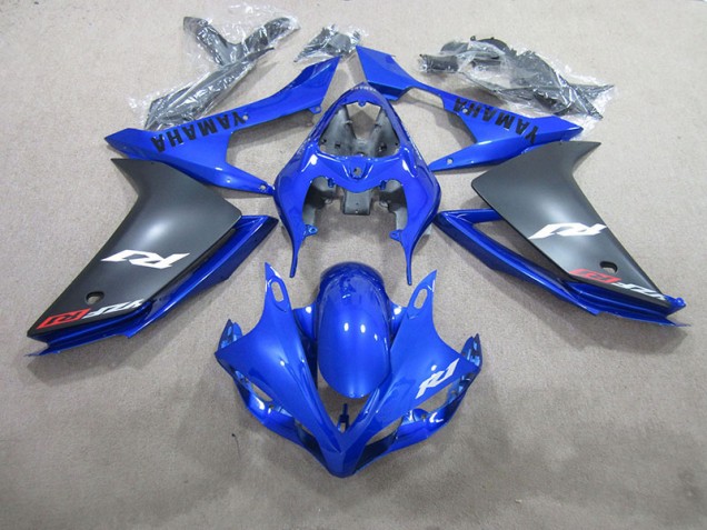 Affordable 2007-2008 Blue Black Yamaha YZF R1 Motorbike Fairing Canada