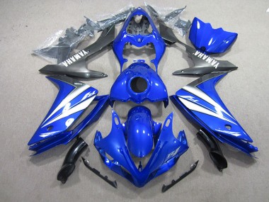 Affordable 2007-2008 Blue White Yamaha YZF R1 Motorcycle Fairings Canada