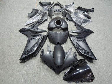 Affordable 2007-2008 Black Yamaha YZF R1 Motorcycle Fairings Kits Canada