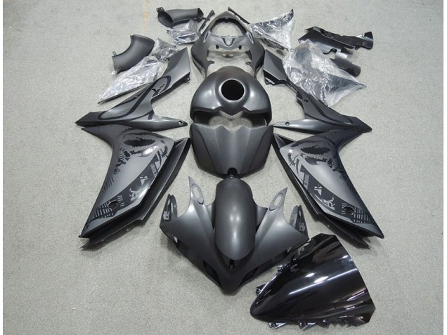 Affordable 2007-2008 Black Yamaha YZF R1 Motorcycle Fairings Kits Canada