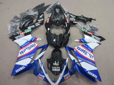 Affordable 2007-2008 Black White Sterilgarda Yamaha YZF R1 Motorcylce Fairings Canada