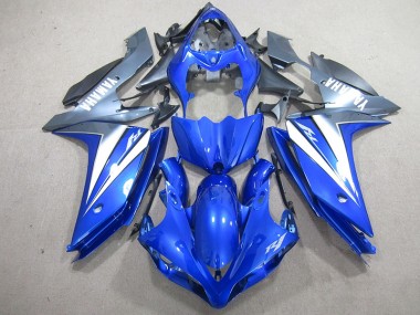 Affordable 2007-2008 Blue Silver Yamaha YZF R1 Motorbike Fairings Canada