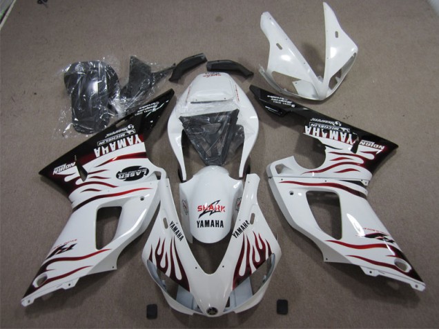Affordable 2009-2011 White Black Red Shark Yamaha YZF R1 Bike Fairing Kit Canada Affordable 2009-2011 White Black Red Shark Yamaha YZF R1 Bike Fairing Kit Canada