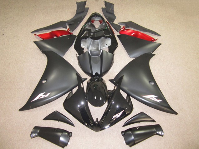 Affordable 2009-2011 Black Yamaha YZF R1 Motorcycle Fairings Kit Canada