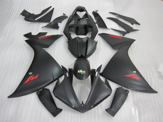 Affordable 2009-2011 Black Red Yamaha YZF R1 Motorcycle Fairings Canada