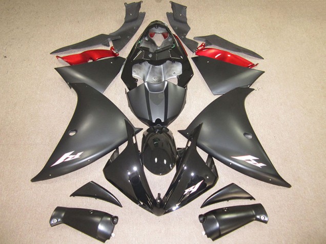 Affordable 2012-2014 Black White Decal Yamaha YZF R1 Replacement Fairings Canada Affordable 2012-2014 Black White Decal Yamaha YZF R1 Replacement Fairings Canada