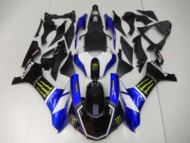 Affordable 2015-2019 Blue Black Monster Yamaha YZF R1 Motorbike Fairings Canada