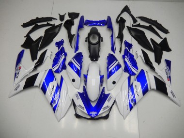 Affordable 2015-2022 Blue White Blue White ENEOS Yamaha YZF R3 Bike Fairings Canada