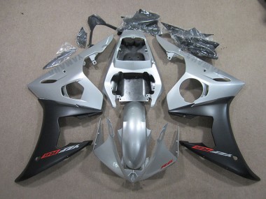 Affordable 2003-2005 Silver Black Yamaha YZF R6 Bike Fairing Canada