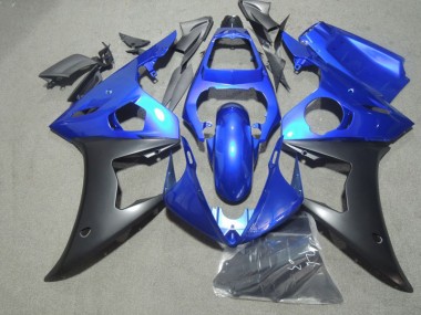 Affordable 2003-2005 Blue Black Yamaha YZF R6 Motorbike Fairing Canada