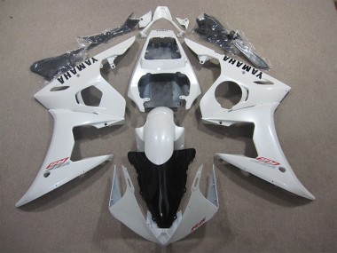 Affordable 2003-2005 White Yamaha YZF R6 Bike Fairing Canada