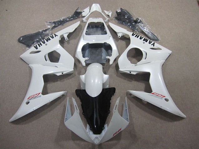 Affordable 2003-2005 White Yamaha YZF R6 Bike Fairing Canada Affordable 2003-2005 White Yamaha YZF R6 Bike Fairing Canada
