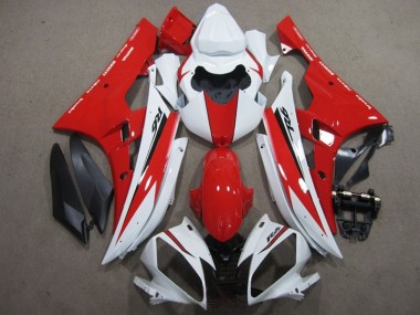 Affordable 2006-2007 White Red Black Decal Yamaha YZF R6 Motorcycle Fairing Canada