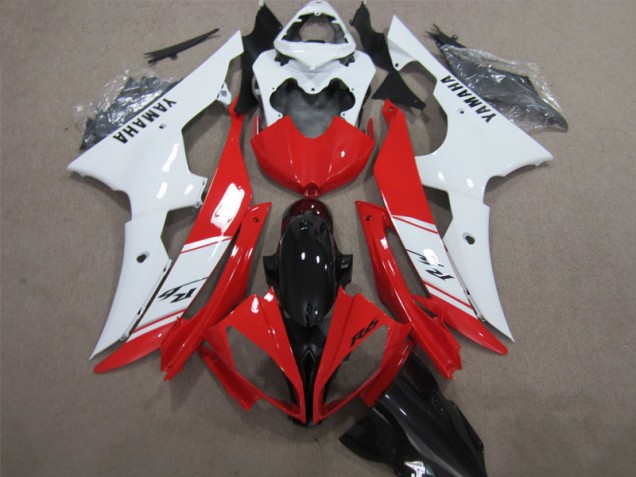 Affordable 2008-2016 Red White Black Decal Yamaha YZF R6 Bike Fairing Canada