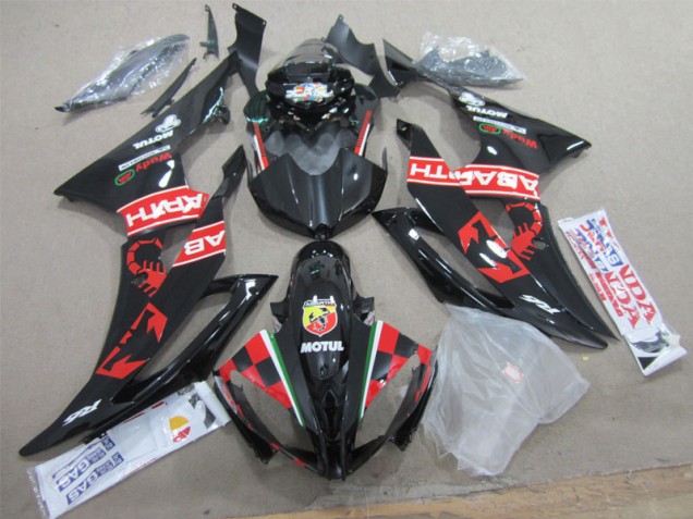 Affordable 2008-2016 Black White Motul Yamaha YZF R6 Motorbike Fairing Canada
