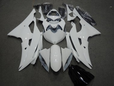 Affordable 2008-2016 White Yamaha YZF R6 Motorcyle Fairings Canada